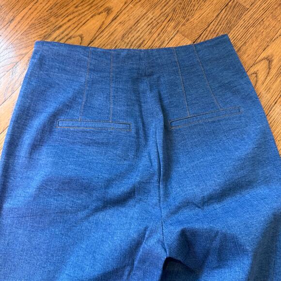 Veronica Beard size 10 cotton slacks with a little stretch - Picture 4 of 4